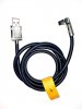 Шнур USB штекер - Type-C штекер (1 м, поворотный)