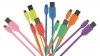 Шнур USB штекер - микро USB штекер (1 м, цветной)