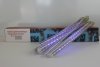 Гирлянда падающие капли 144LED, 0,3х2,5 м, 8 нитей, синий цв.