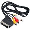 Шнур SCART - 3 RCA штекер IN/OUT. (1,2 м, АРН-136-1,2)