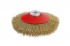 Кордщетка Hammer Flex 207-107 115 мм M14 радиальная гофрированная мягкая для УШМ